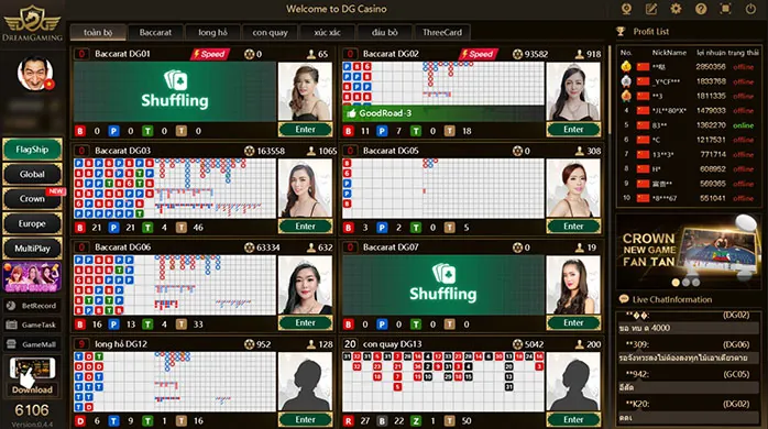 Live Casino DG